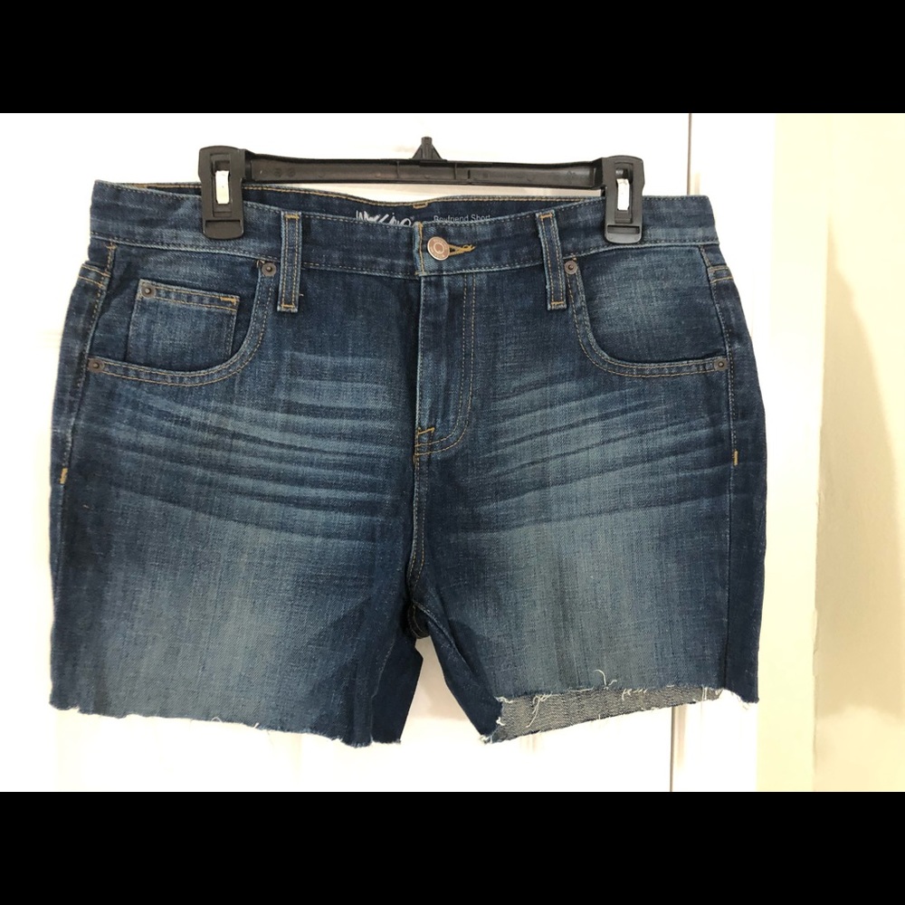 Jean cut off shorts
